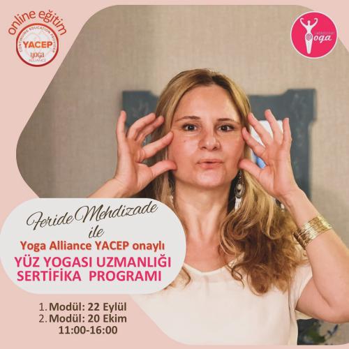 Feride Mehdizade ile Yoga Alliance Onaylı Yüz Yogası Uzmanlık Programı