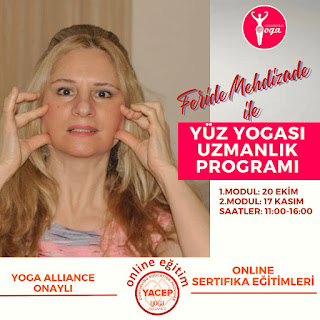 Feride Mehdizade ile Yoga Alliance Onaylı Yüz Yogası Uzmanlık Eğitimi - Ekim/Kasım 2024 Dönemi