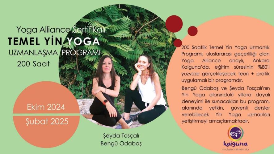 Temel Yin Yoga Uzmanlaşma Programı (200 Saat)