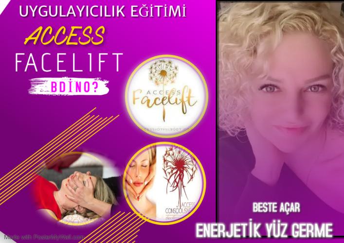 İSTANBUL "ACCESS FACELIFT" ENERJETİK YÜZ GERME UYGULAYICILIK PROGRAMI (Yüzyüze) FACILITATOR "BESTE AÇAR"