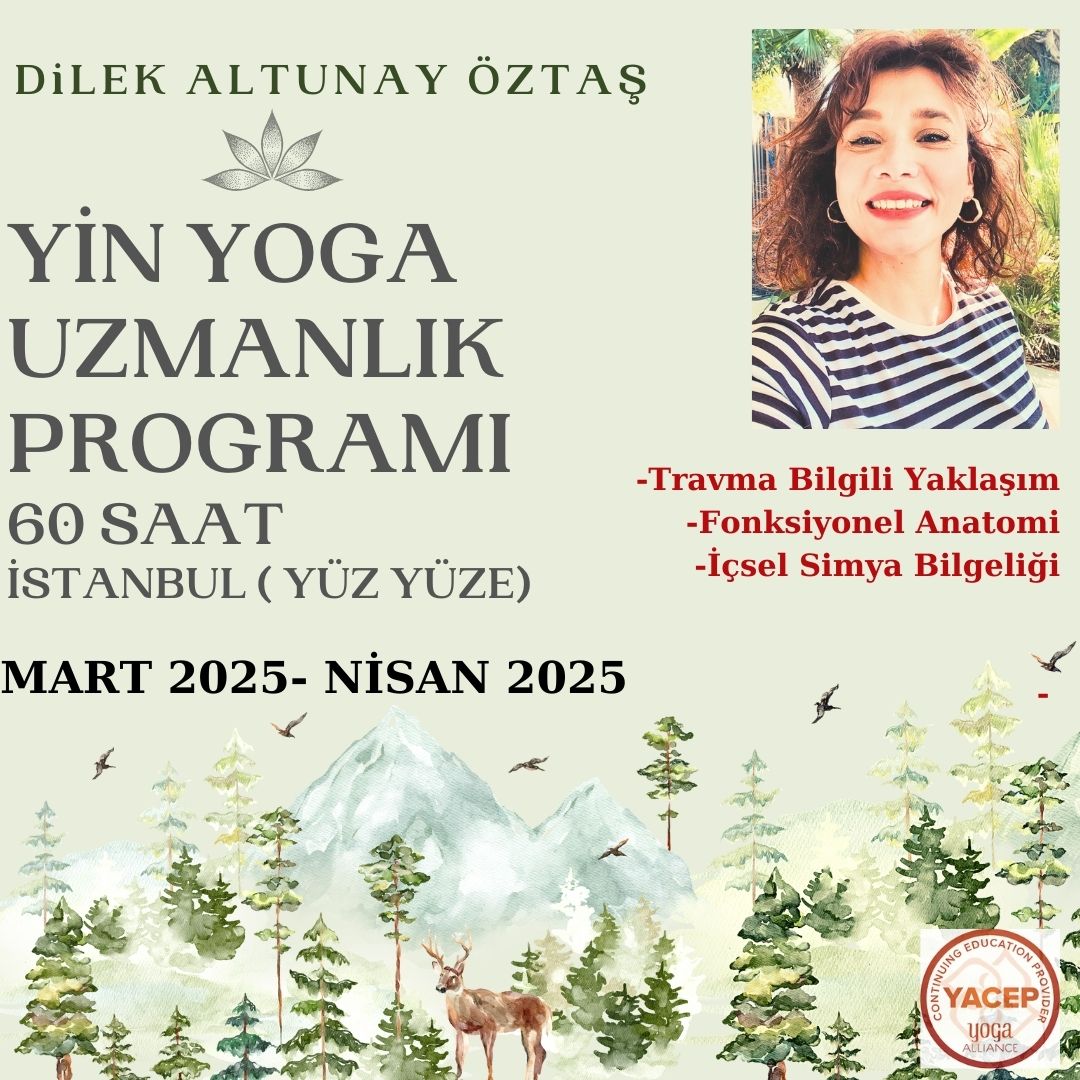 Yin Yoga Uzmanlık Programı- Yüz yüze - İstanbul