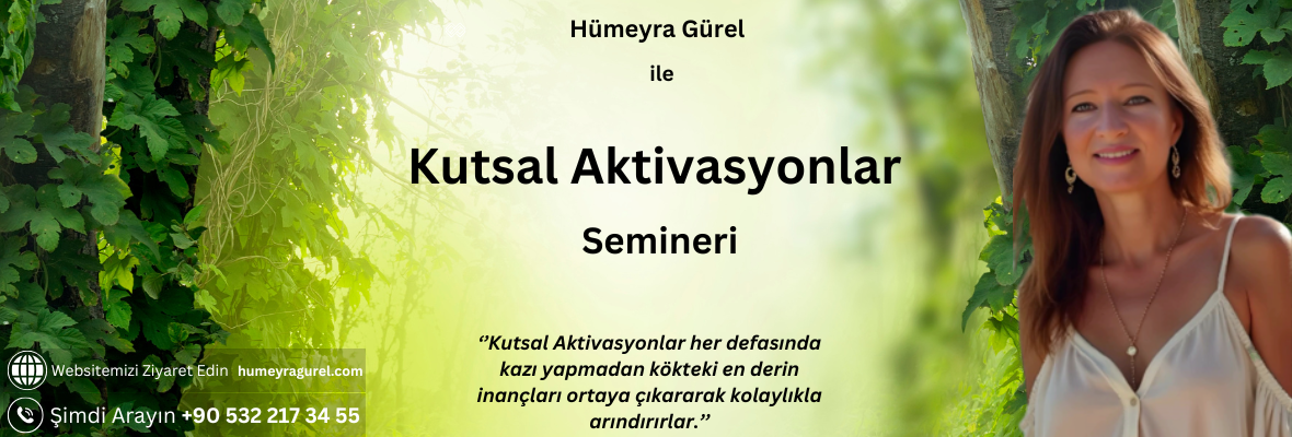 Kutsal Aktivasyonlar (Sacred Activations) 1. Seviye Uygulayıcılık Semineri Online - Hayatınızdaki Problemleri ve Alanları Kolaylıkla Arındırın