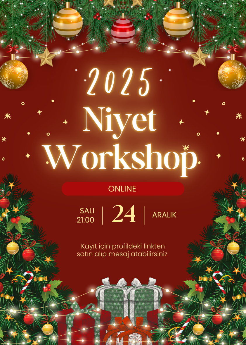 2025 Niyet Workshop