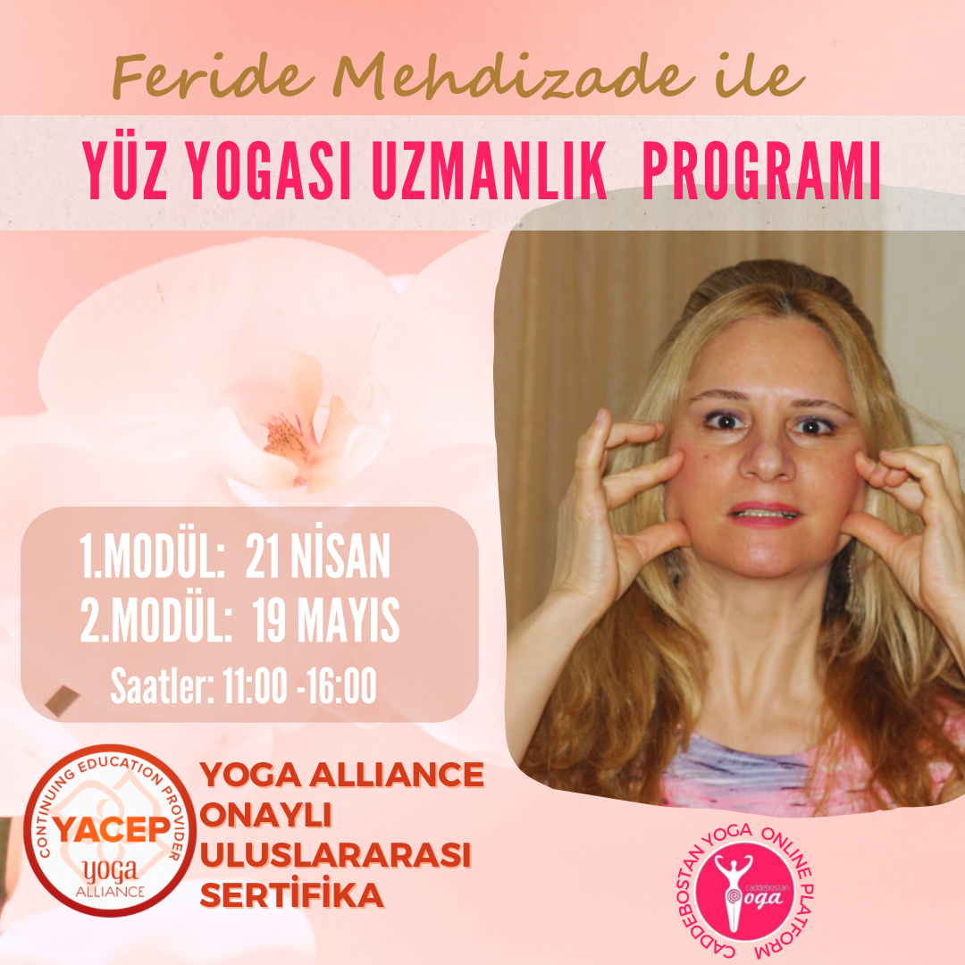 Yoga Alliance onaylı Yüz Yogası Uzmanlık Programı